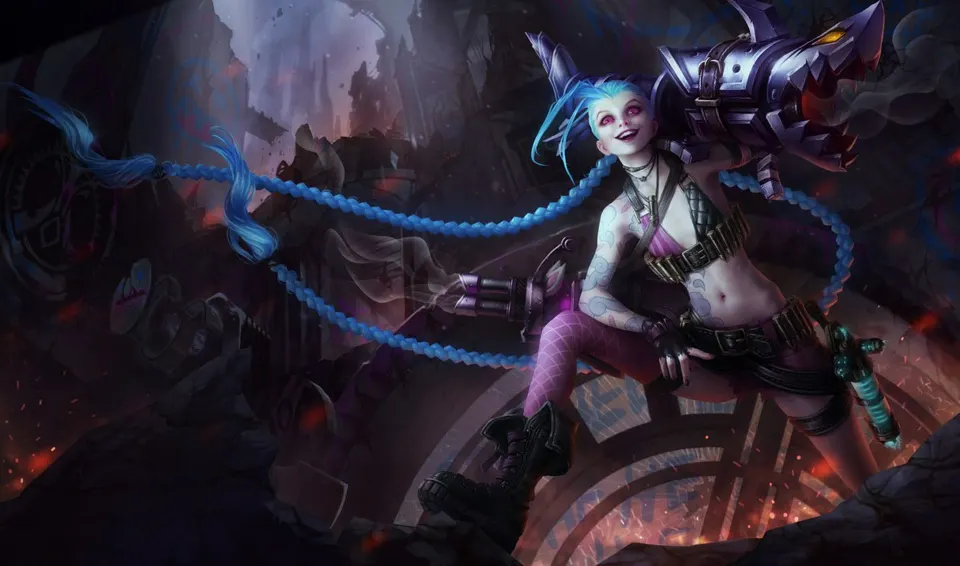Jinx, campeona de League of Legends